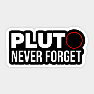 Pluto is a Planet Sticker